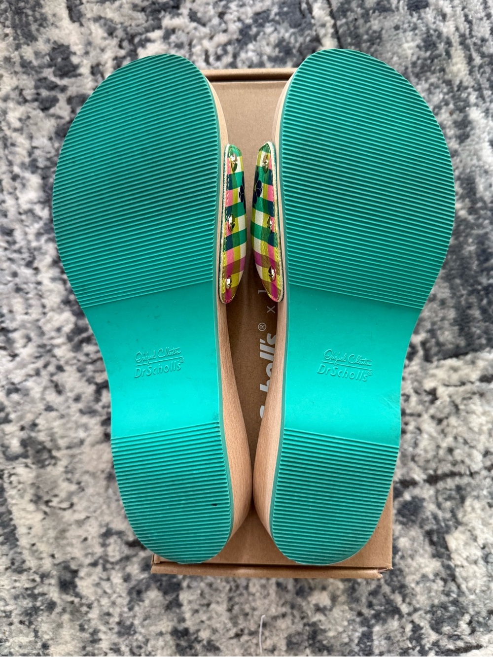 Kate Spade x Dr. Scholls Plaid Sandals - Picture 4 of 6